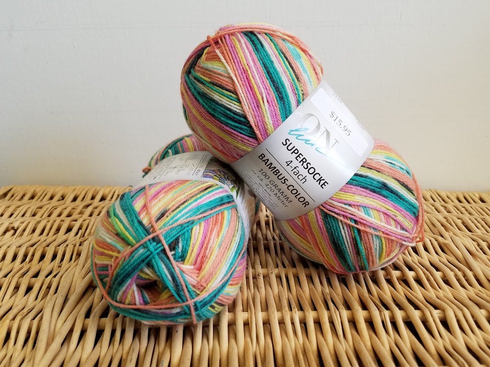 Supersocke Bamboo by Online | The Fiber Mill